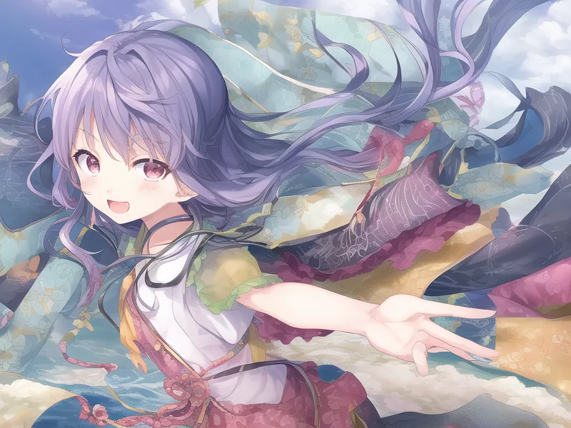 立体レンズ構造で実現した光の流れ