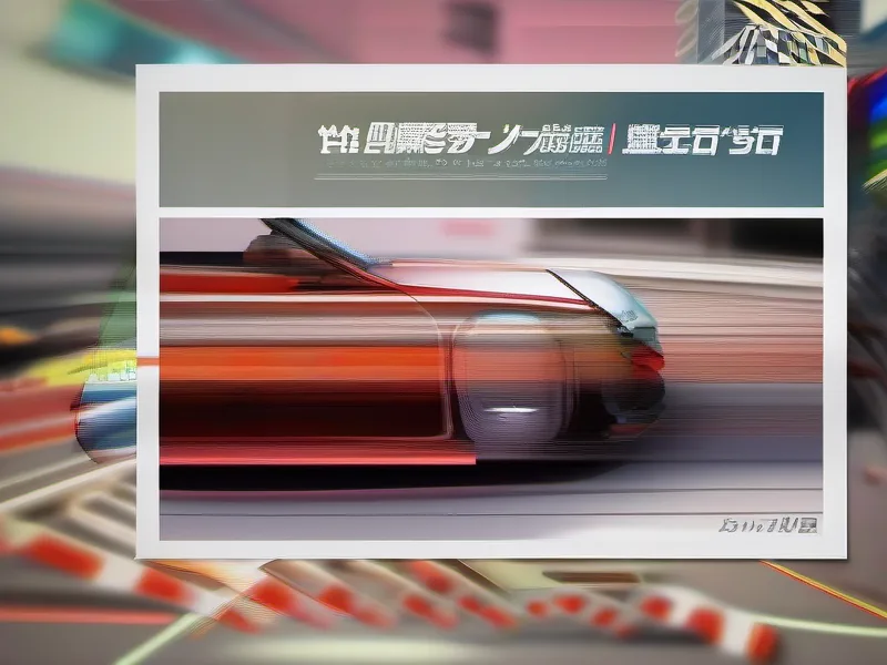 予告コンセプトカーの斬新なデザイン