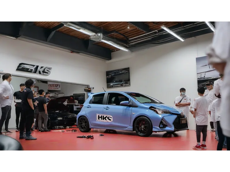 HKSがGRヤリス専用の新インタークーラーキットを発表！