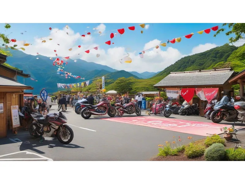 開業25周年を祝い、バイク専用ピットが誕生