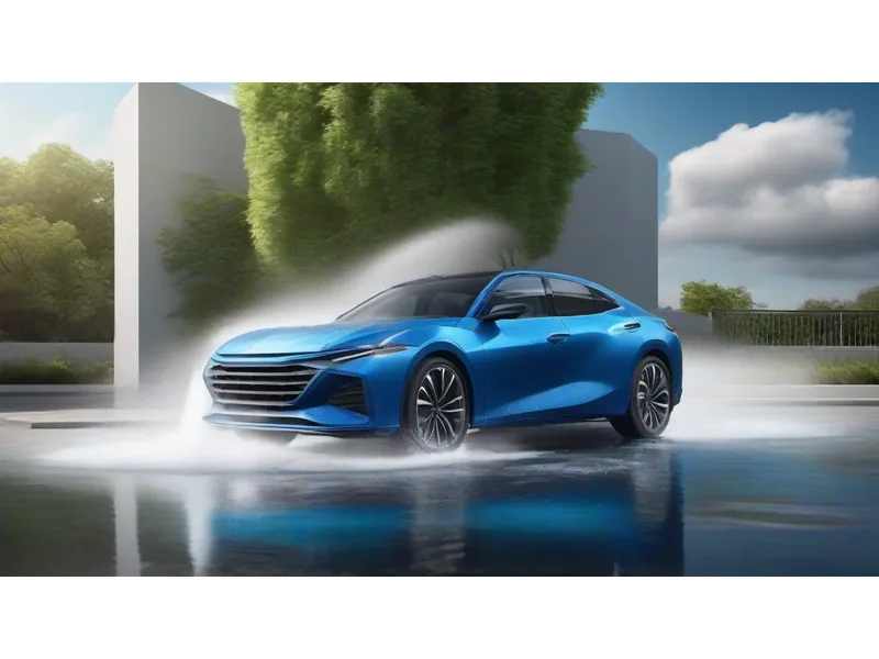 水滴がくっつかない！？新しいカーシャンプーの特徴