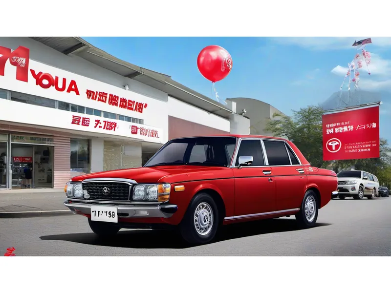 クラウンの71周年を祝う特別な割引