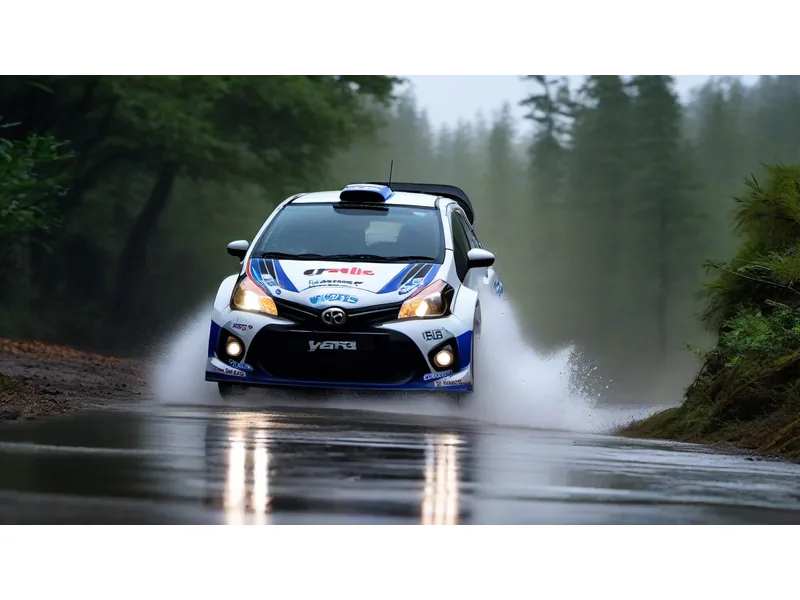 ヤリスが魅せた!雨の日のラリーでの躍進とは